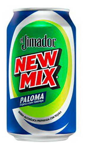 New Mix El Jimador Bebida Preparada Paloma 350 Ml 12 Pack