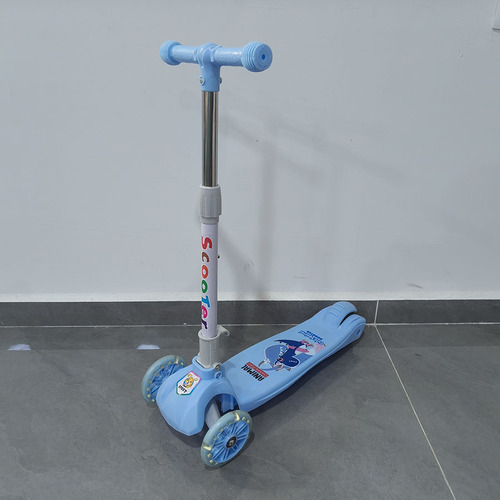 Patin Diablo Scooter Niño 3 Ruedas Luces Led Ajustable Color
