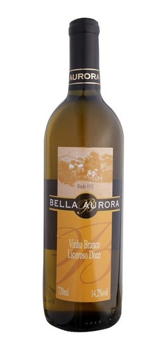 Vinho Branco Licoroso Doce Niagara 720ml - Bella Aurora