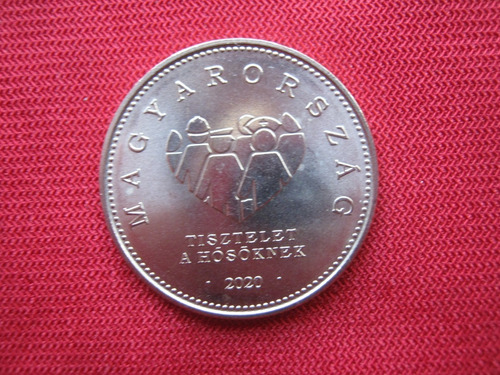 Hungría 20 Forint 2020 Tributo A Los Héroes De Crisis (Usado)