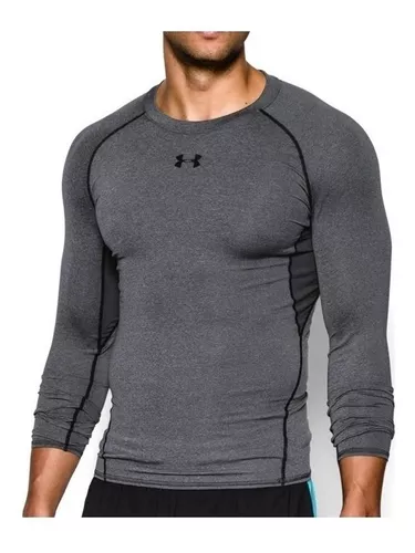 absceso Vueltas y vueltas aumento Camiseta De Compresion Under Armour Ua 1257471-090 Hg Hombre