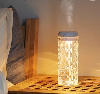 Humidificador De Aire Con Luz Led Cristal