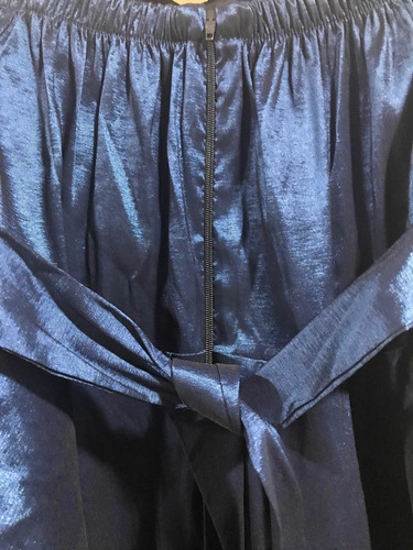 Vestido Straples Azul