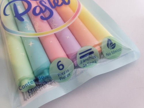 Plumín Markana Twis Pastel C/6 Piezas