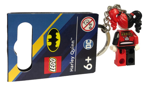 Llavero Colección Lego Batman Harley Quinn 854238 Nuevo