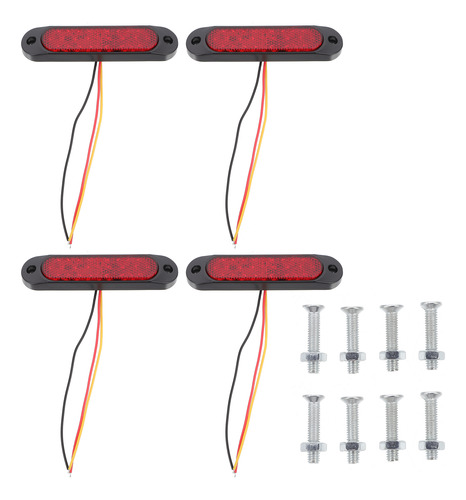 Luces Laterales Led Para Coche, Camión Y Remolque, 4 Juegos