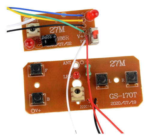 4 Controlador De Alta Potencia Para Coche Rc Con 4 Piezas