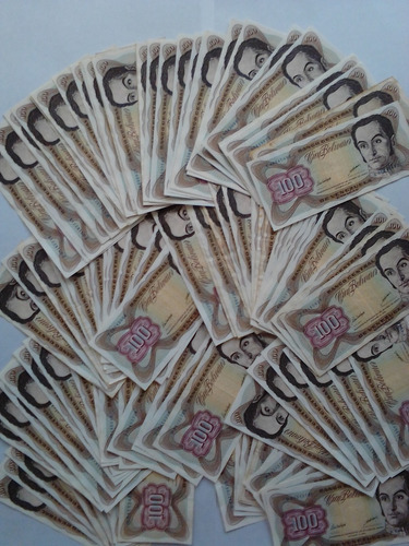 Billetes De 100 Bolívares Fuera De Circulación 