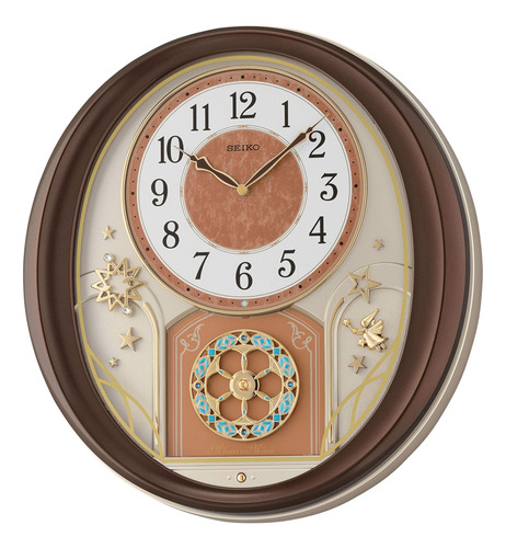 Reloj De Pared Seiko Melodies In Motion Warm Summer Night