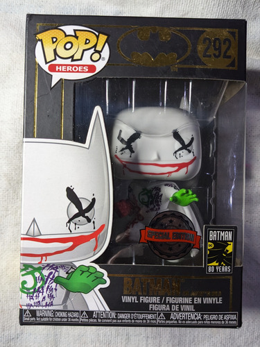 Funko Pop 292 Batman The Joker Is Wild (Usado)