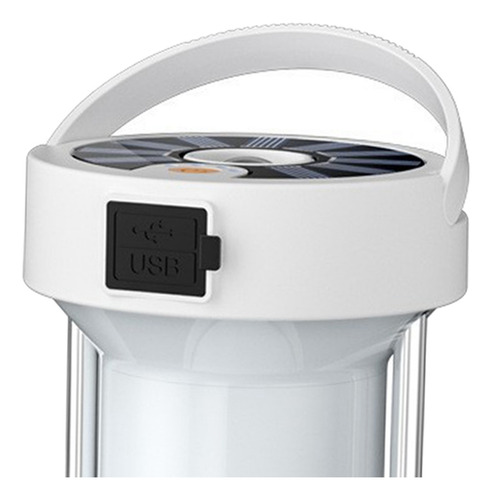 Luz Led Para Acampar, Al Aire Libre, 4 Modos, Carga Usb,