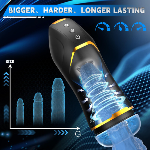 Masturbador Masculino Amortoy Automatic Con Succión Y Vibrac