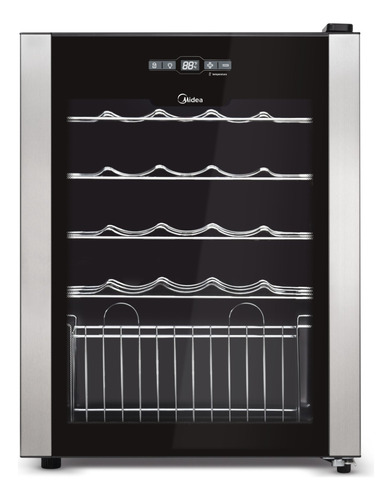 Adega Midea De Vinhos Midea 24 Garrafas 127v