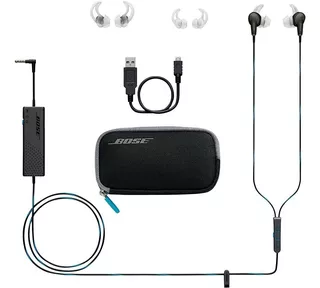 Auriculares Bose Qc20 Quietcomfort 20 V Wifi Ios Canc Noise Lac Lj, color negro