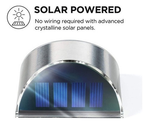2pc Led Luz Solar Pir Sensor De Movimiento Impermeable Al Ai