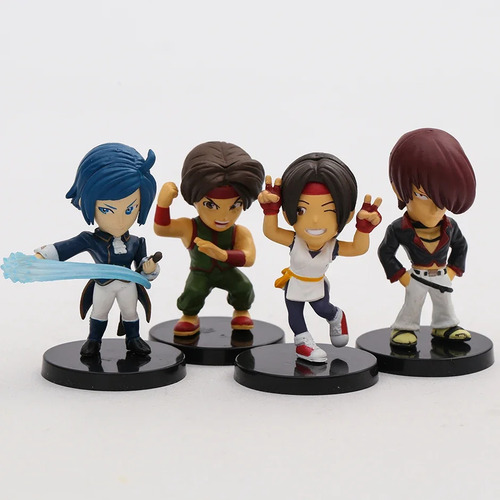 Set De 12 Figuras The King Of Fighters Kyo, Yuri, Joe, Etc.
