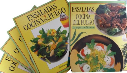 Coleccion Ensaladas Y Cocina Del Fuego 4 Ts.oferta Navidad 