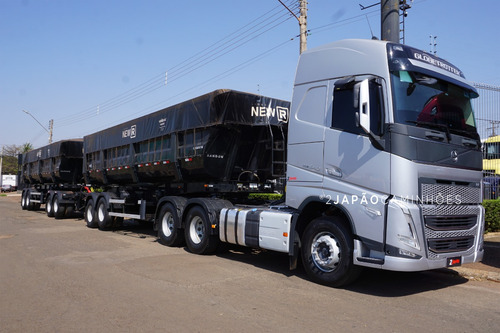 Conjunto Fh 540 2024 Globetrotter + Rodocaçamba Randon 2023
