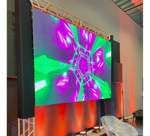 Locação De Painel Led P3, Som, Luz, Palco P/ Eventos Corp