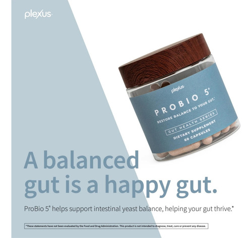 Plexus Probio 5 Probióticos 60 Cápsulas