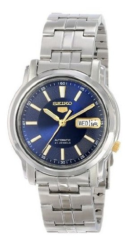 Reloj Seiko Automatico De Acero Inoxidable Snkl79 Para Hombr