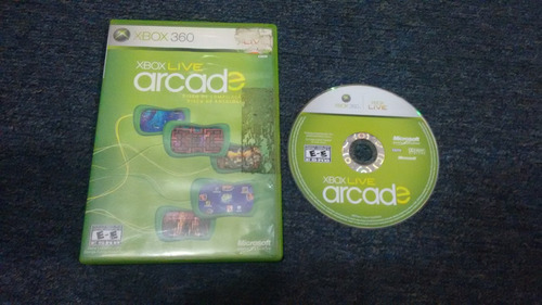 Live Arcade Para Xbox 360,excelente Titulo