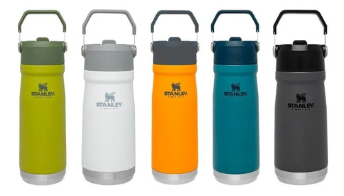 Imagen 1 de 3 de Botella Termica Stanley Flip Straw 650 Ml