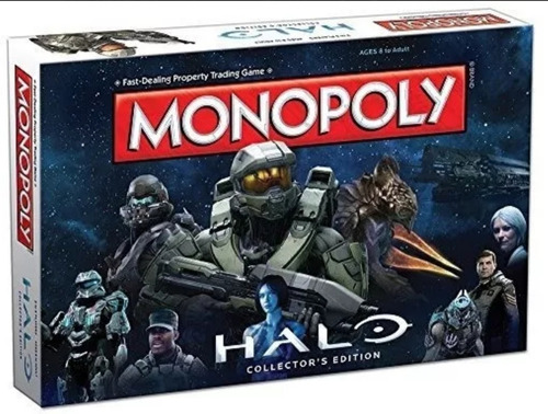 Monopoly Halo Collectors Edition Juego De Mesa