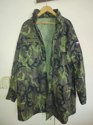 Parka Militar De República Checa,años 90 (Usado)