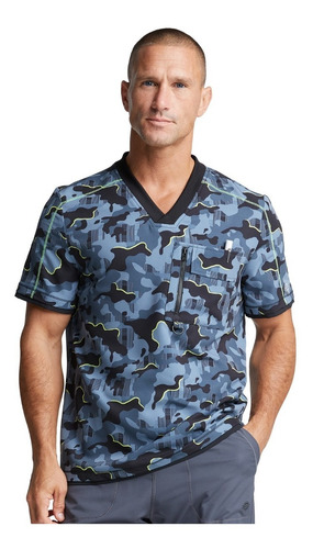 Top Estampado Hombre, Dickies Dynamix Dk779 Tgwn