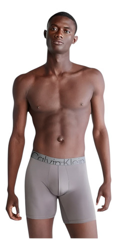 Boxer Calvin Klein Brief Embossed Microfibra - Original