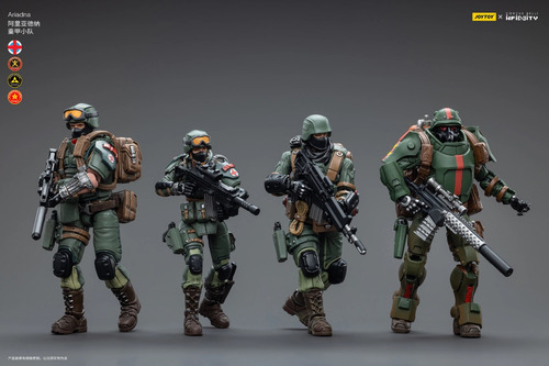 Joy Toy Ariadna 1/18 Infinity Lacrado Veteran Kazaks Gi Joe