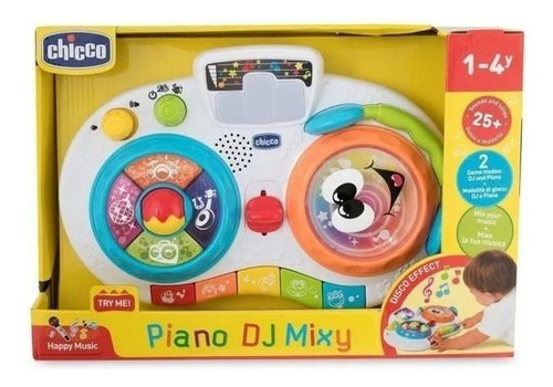 Brinquedo Infantil Piano Dj Mixy Com Sons E Luzes Chicco