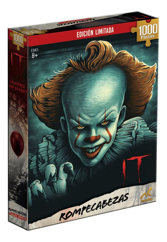Rompecabezas Eso It Payaso Terror Stephen K 1000 Pz Novelty