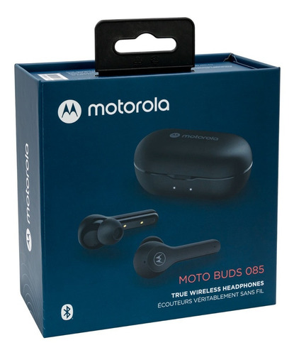 Audifonos Motorola Moto Buds 085 Tws In Ear Bluetooth Negro