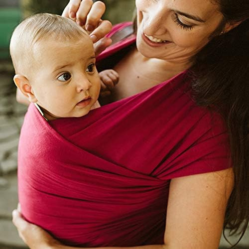 Boba Baby Wrap Carrier, Sangria - El Portabebés Para Niños Y