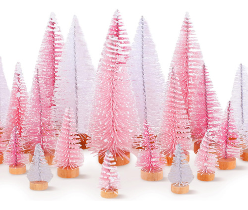 Árbol De Navidad Artificial Leyndo Mini-navidad, 24 Unidades
