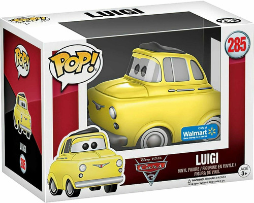 Funko Pop Disney Cars Luigi Walmart Exclusive