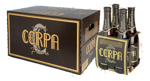 Cerveja Cerpa Prime Long Neck 350ml (24 Unidades)