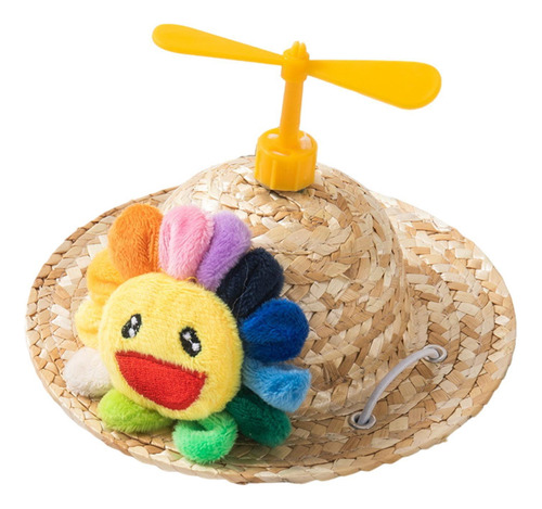 Sombrero De Paja Para Mascotas, Sombrero Para El Sol Para