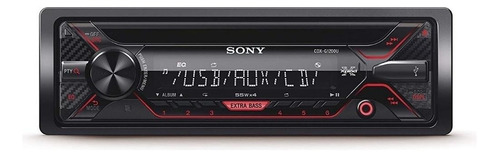 Som automotivo Sony CDX G1200U com USB