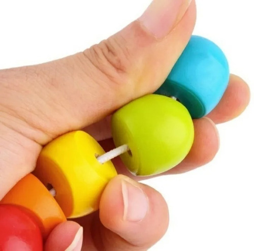 Pack 6 Juguetes Didácticos De Madera Para Niños Montessori