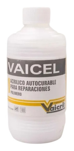 Combo Acrilico Autocurable Vaicel 180gr + Mono 100cc Vaicril