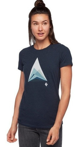 Camiseta Deportiva Para Mujer Black Diamond Mountain Tran.