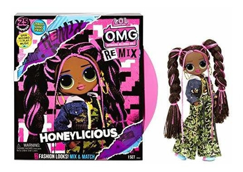 L.o.l. ¡sorpresa! O.m.g. Remix Honeylicious Fashion Doll - 