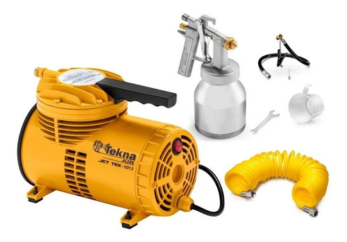 Motocompressor De Ar Direto 2,3pcm 110v Tekna Jet Tek-cd1.2k