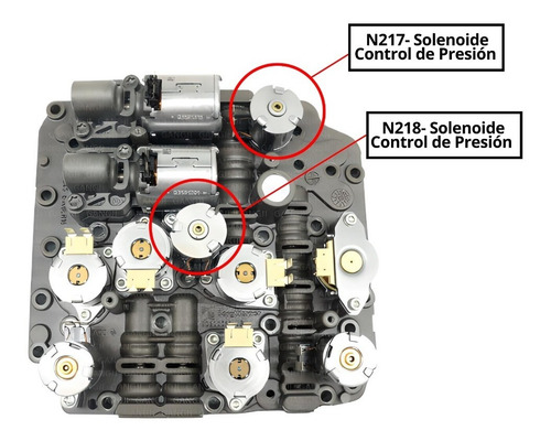 Solenoide Control N217 N218 Transmisión Auto 02e Dq250 Dsg
