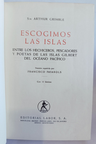 Escogimos Las Islas Arthur Grimble