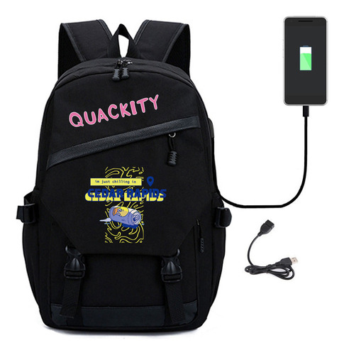 W Mochila Quackity De Internet Celebrity Blogger Para Hombre