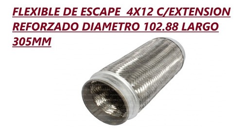 Flexible De Escape 4x12 C/ Extensión Reforzado Leer****